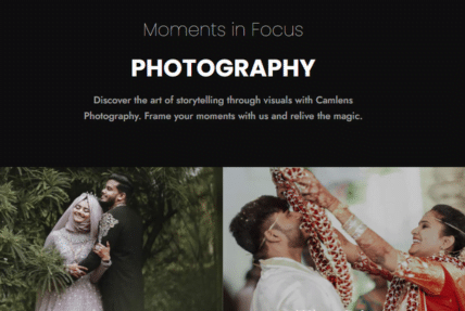 Photography & videography