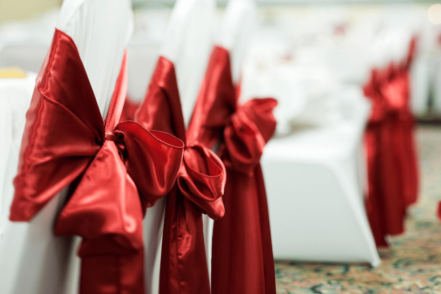 chair bows and carpets - best convention center in kerala