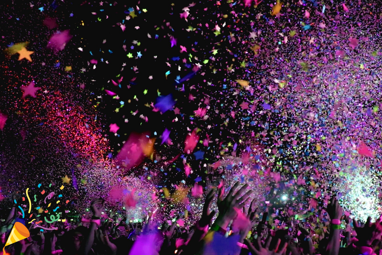 confetti popper - kerala wedding venue - la mirage