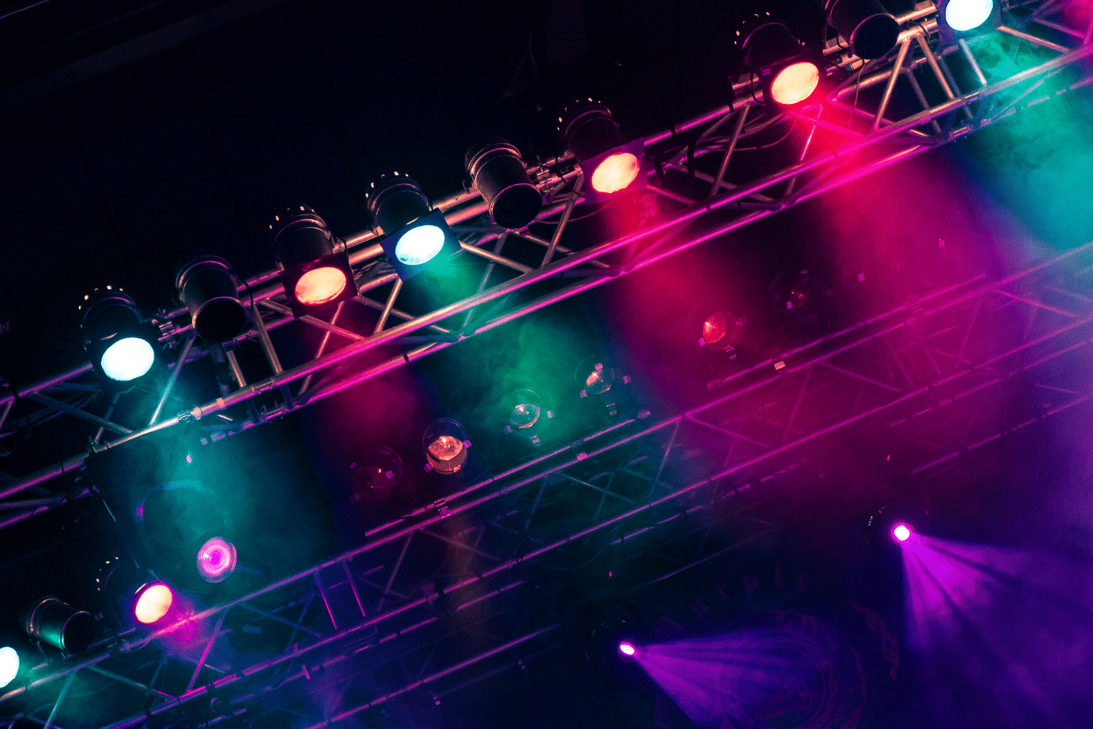 music sync lights - best wedding venue in kerala